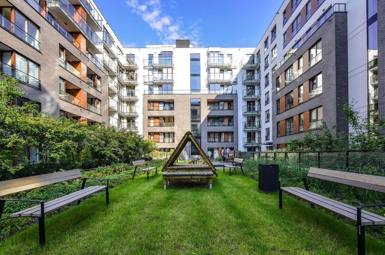 Apartamenty Warszawskie Delux Siedmiogrodzka Varsóvia Exterior foto
